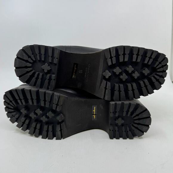 CHARLOTTE STONE Loma Boots in Black & Brown & Yellow - Picture 6 of 11